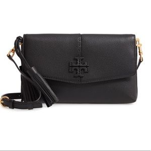 Tory Burch McGraw Leather Crossbody Bag